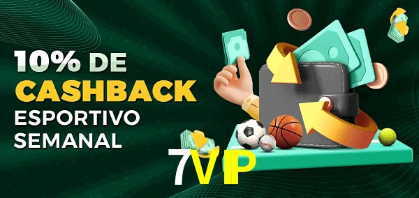10% de bônus de cashback na 7VIP